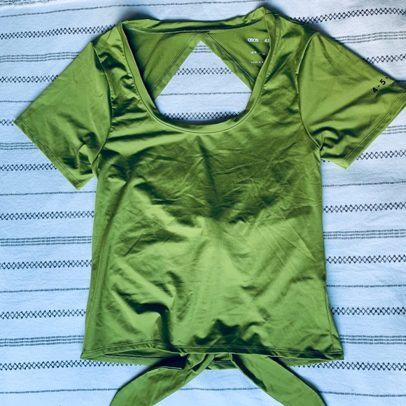 ASOS green top + bodysuit - Picture 6 of 11